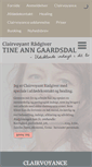 Mobile Screenshot of clairvoyancenu.dk